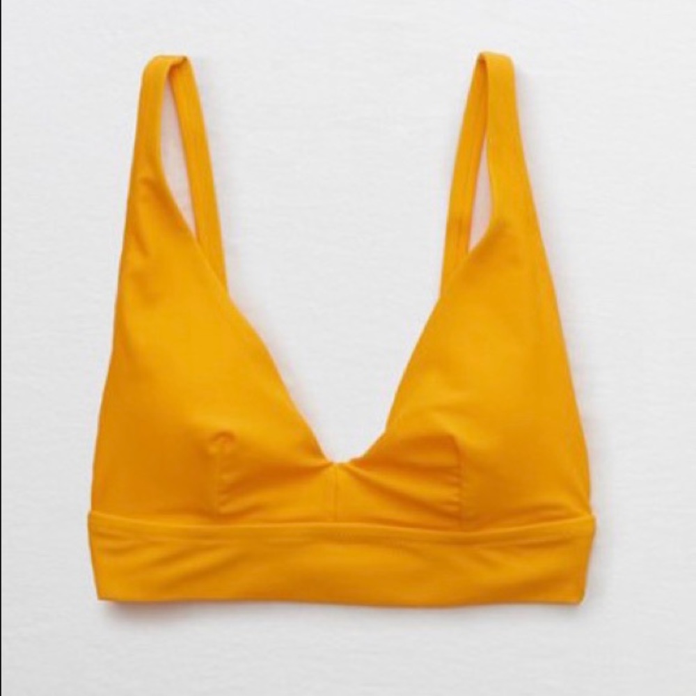 Aerie yellow bathing suit set in the size XS.